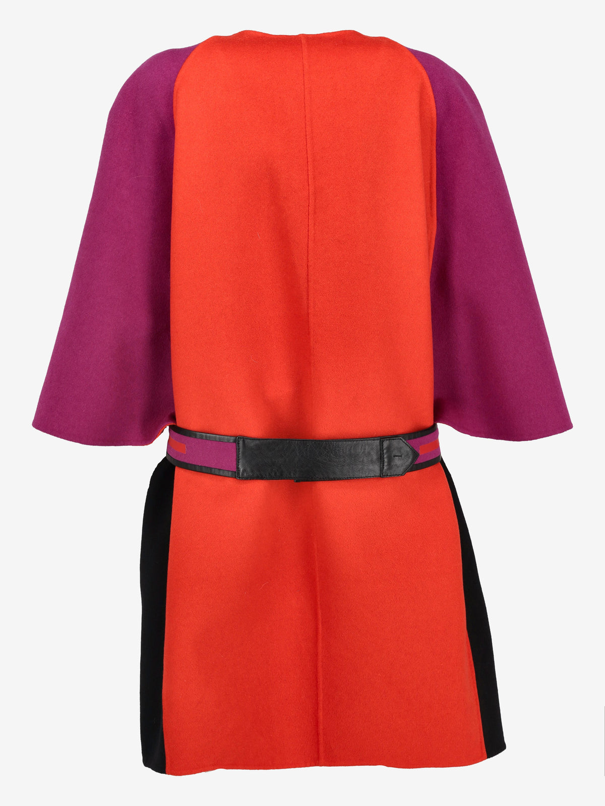 Fendi Multicolored Wool Cape Coat W27526.41  Fendi 