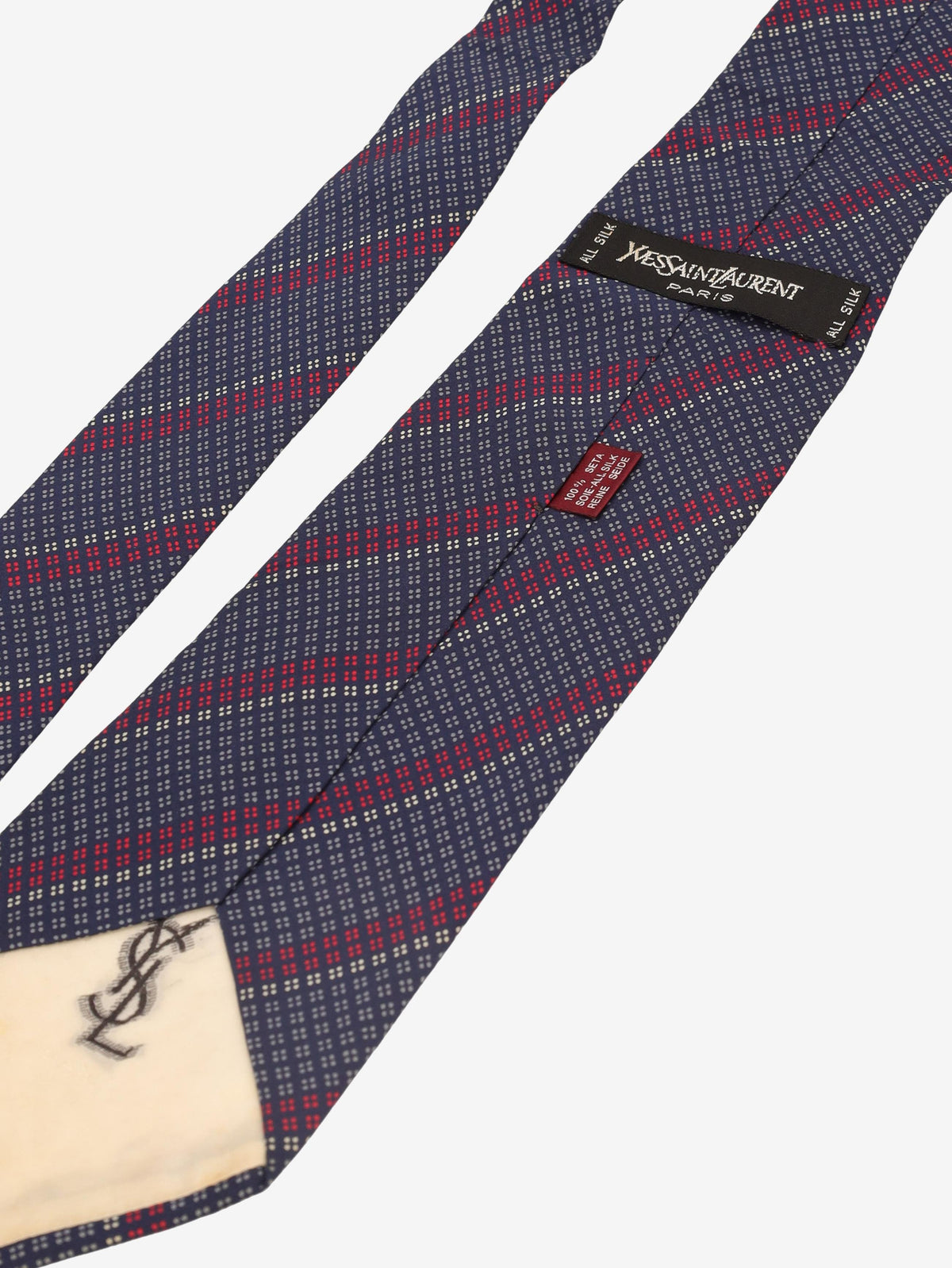 Yves Saint Laurent Patterned Tie 161225.08  Yves Saint Laurent 