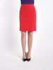 2010 Salvatore Ferragamo coral-coloured pencil skirt W22031725 . Salvatore Ferragamo 