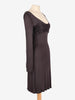 Versace Gathered Detailing Mini Dress CVB21.46.1  Versace 