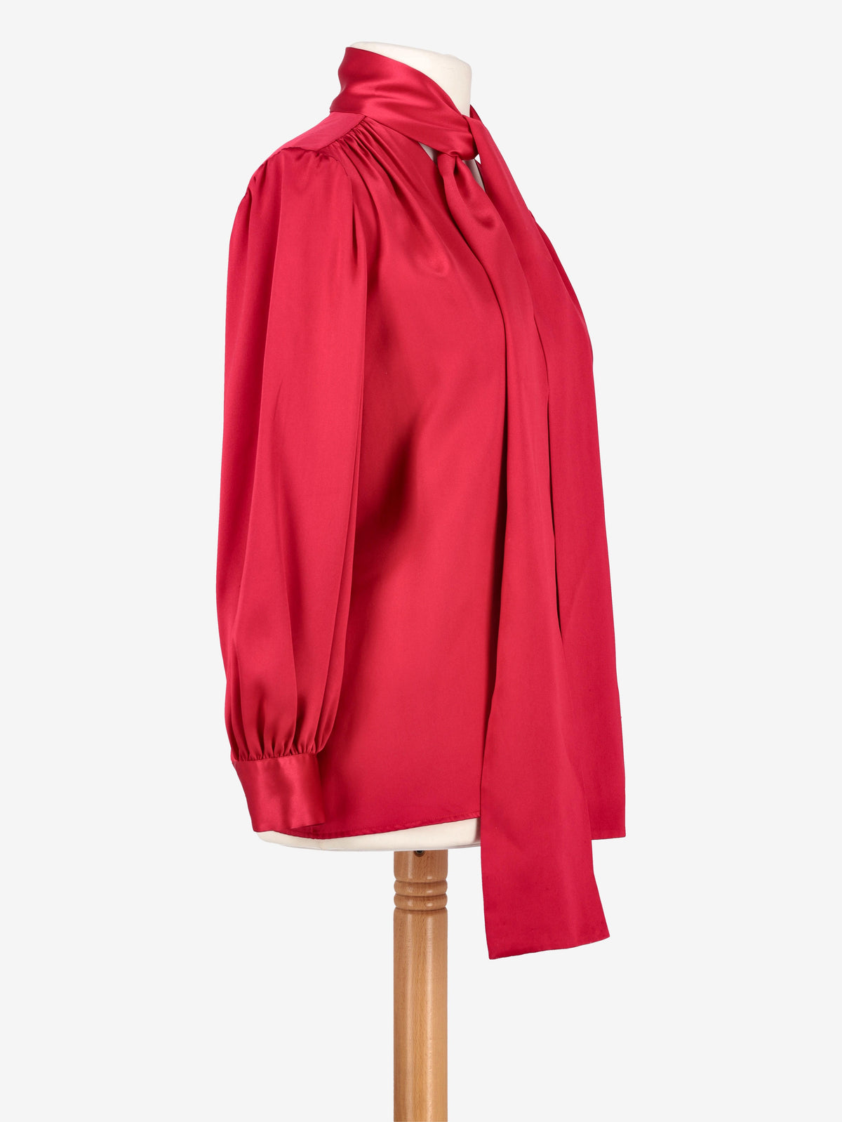 Yves Saint Laurent Red Blouse