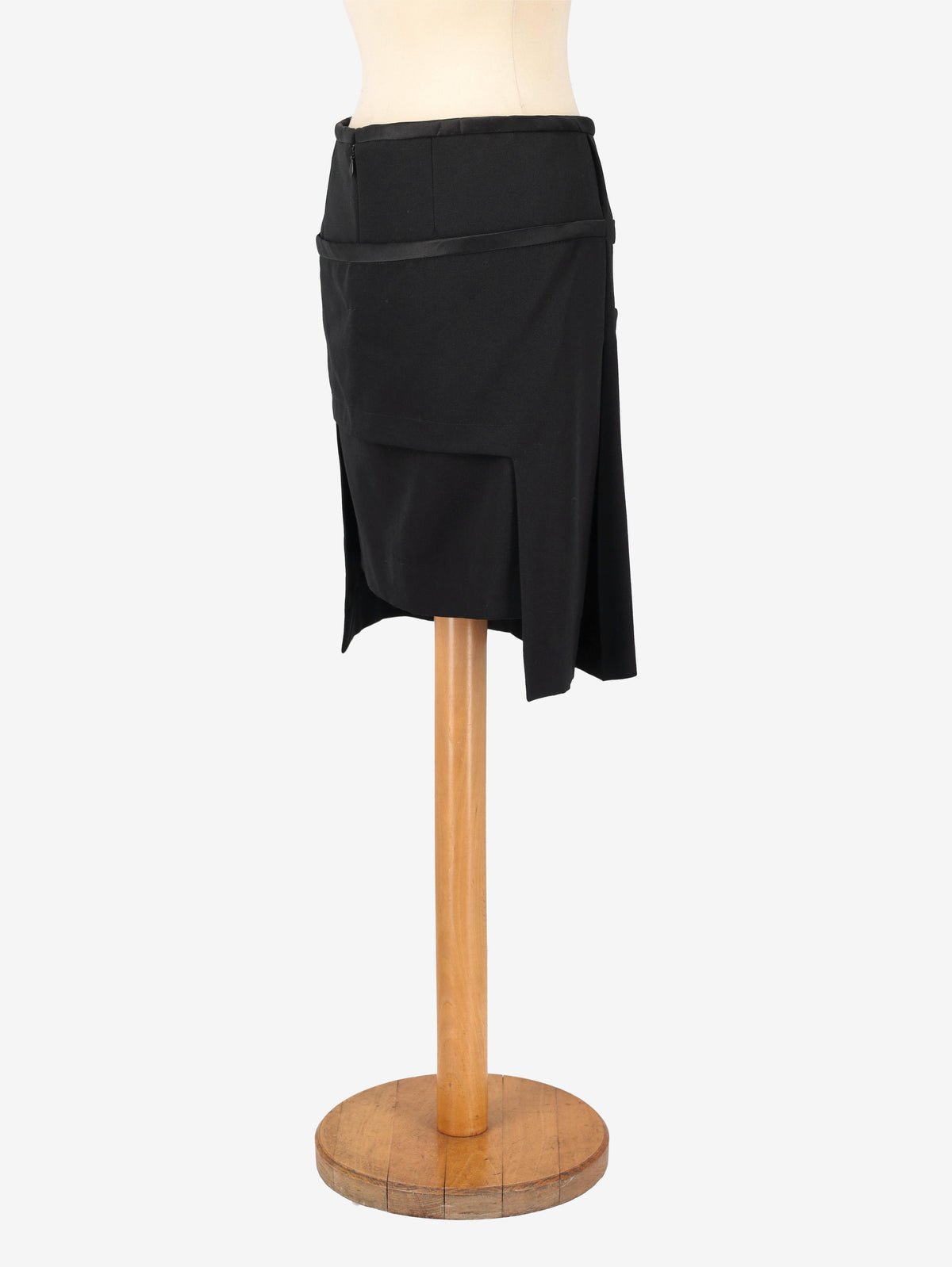 Gonna nera dell'esercito Balenciaga