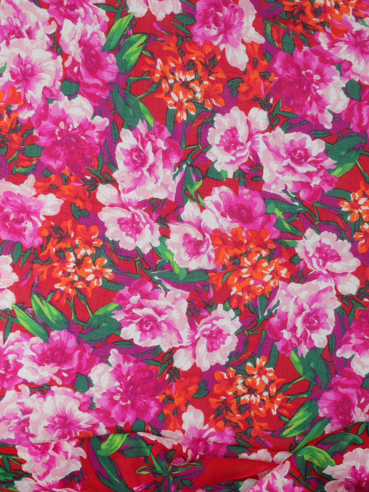 Kenzo Floral Print Square Scarf W27526.68  Kenzo 