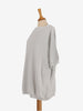 Fabiana Filippi Silver Lurex Maxi Shirt