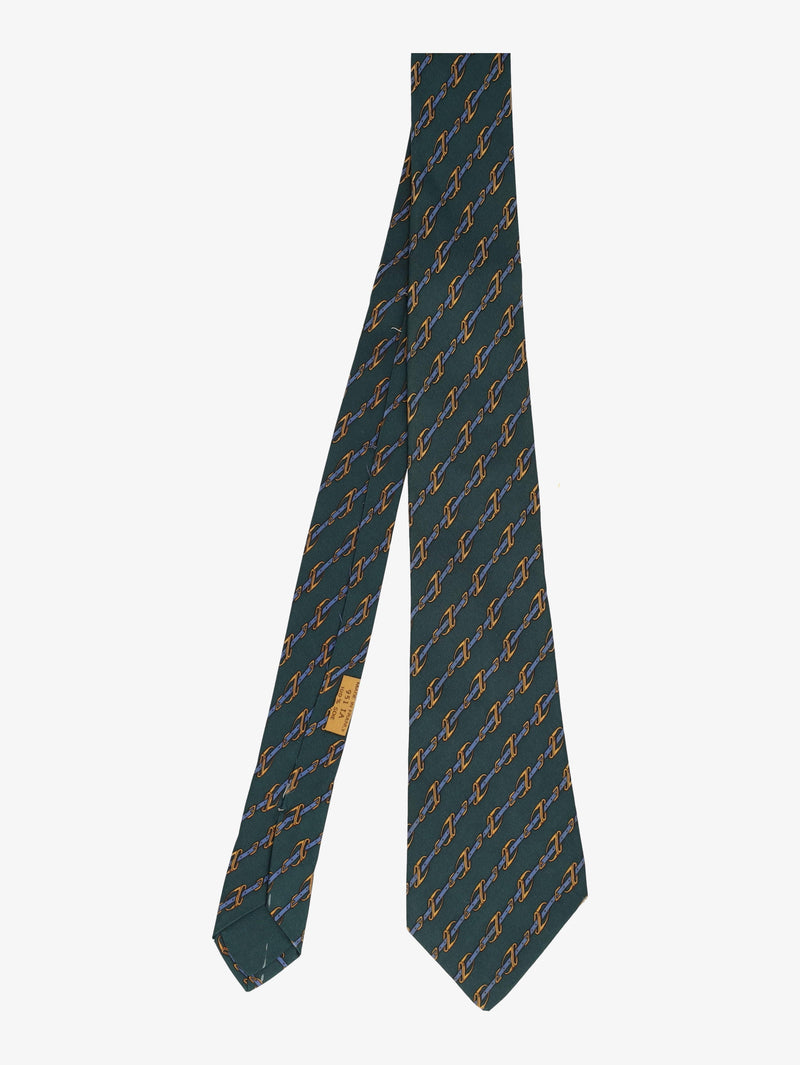 Hermès Horsebit Print Tie 161225.41  Hermes 