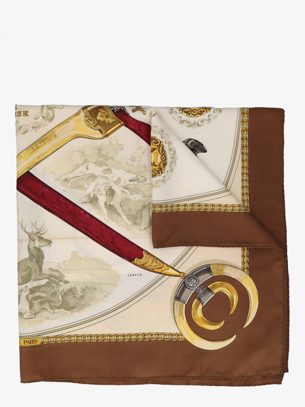 Hermès Foulard Arme De Chasse By Philippe Ledeux W24121217  Hermes 