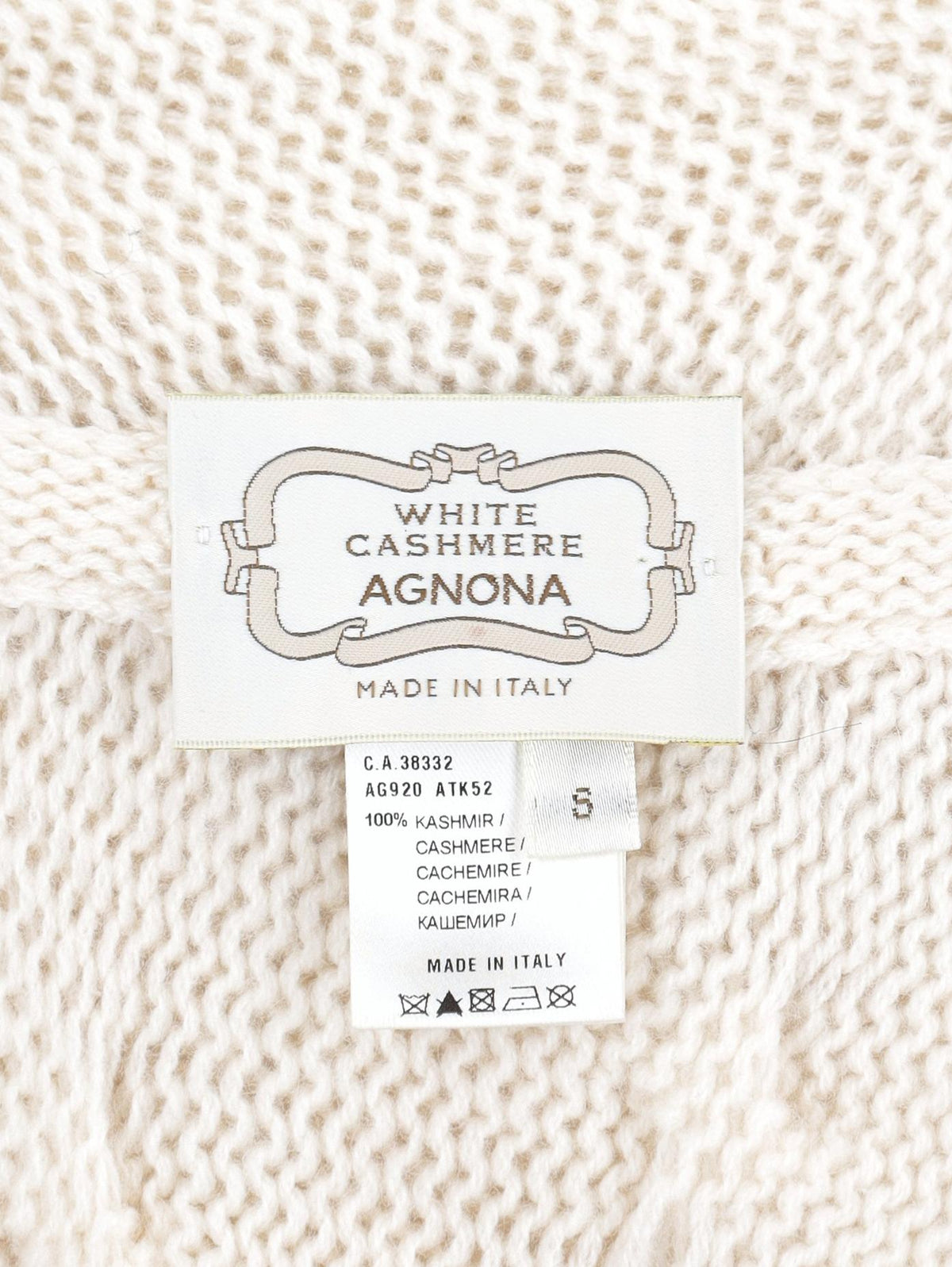 Agnona Cashmere Cable-Knit Open Cardigan CVM25.2.47  Agnona 