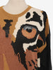 Krizia Cotton Knits with Tiger Embroidery