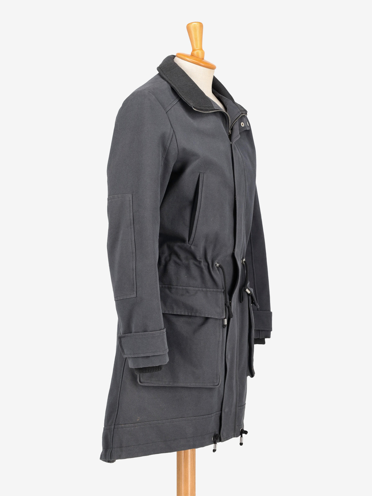 Vintage Ash Grey Parka WCV250801.01  Cristian Pellizzari 