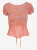 Vintage 70s t-shirt embroidered by hand