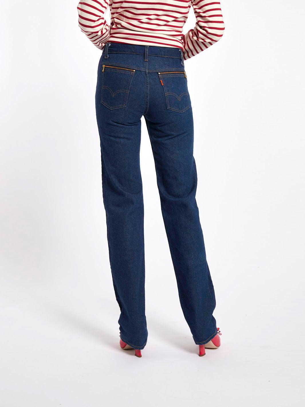 1980s Levi's jeans customised by Cavalli e Nastri W22031720  Cavalli e Nastri 