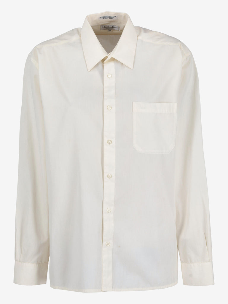 Christian Dior Cream White Shirt MU250527.80  Dior 