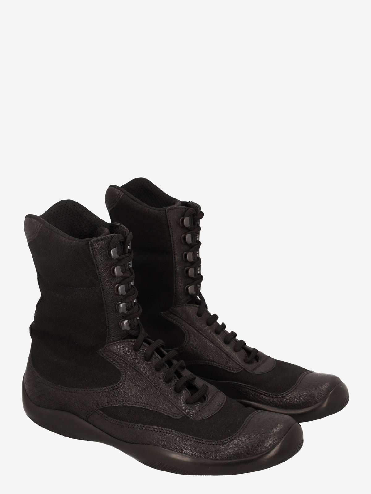Prada Black Combat Boot WCV250826.51  Prada 