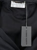 Alberta Ferretti Black Taffetà Overcoat