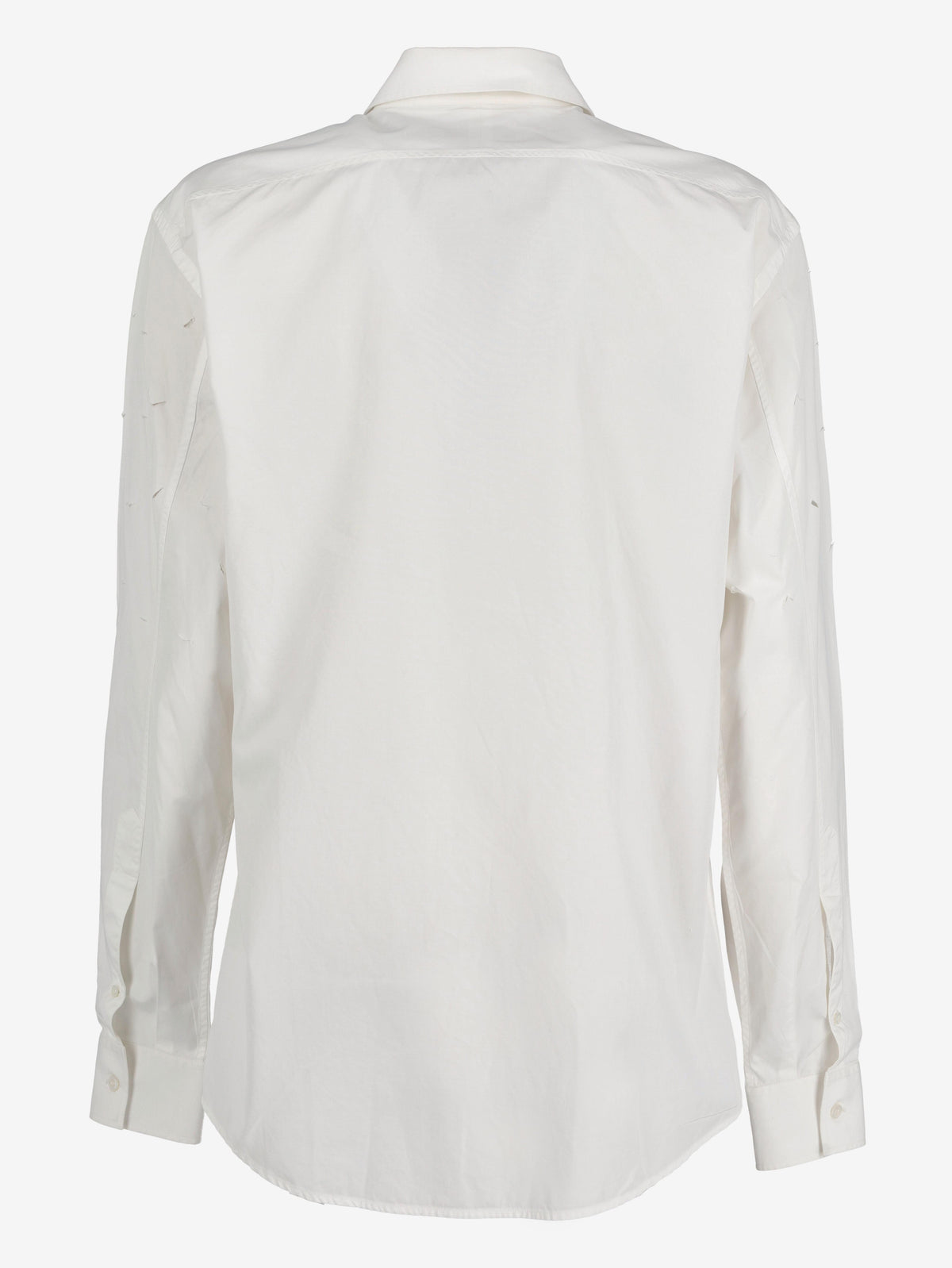 Yves Saint Laurent White Cotton Shirt WCV250825.05  Yves Saint Laurent 