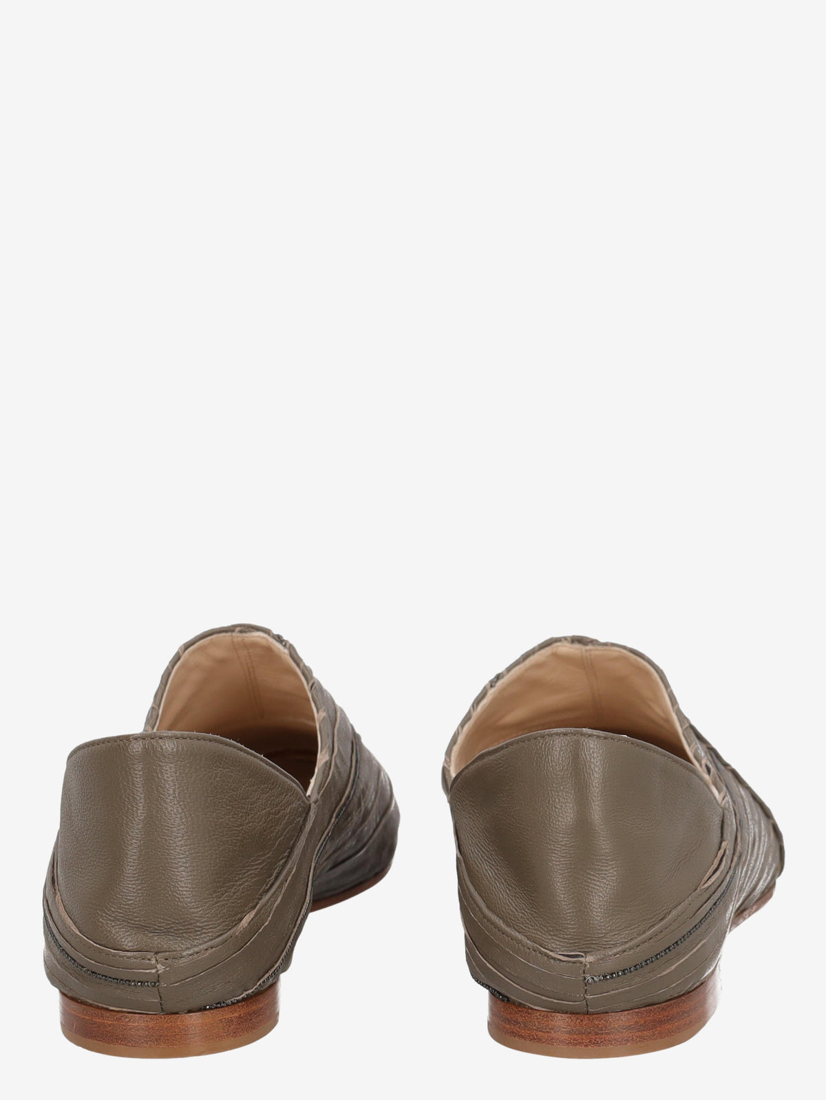 Fabiana Filippi Leather Loafer WCV2410108  Fabiana Filippi 