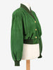 Trussardi Green Suede Jacket