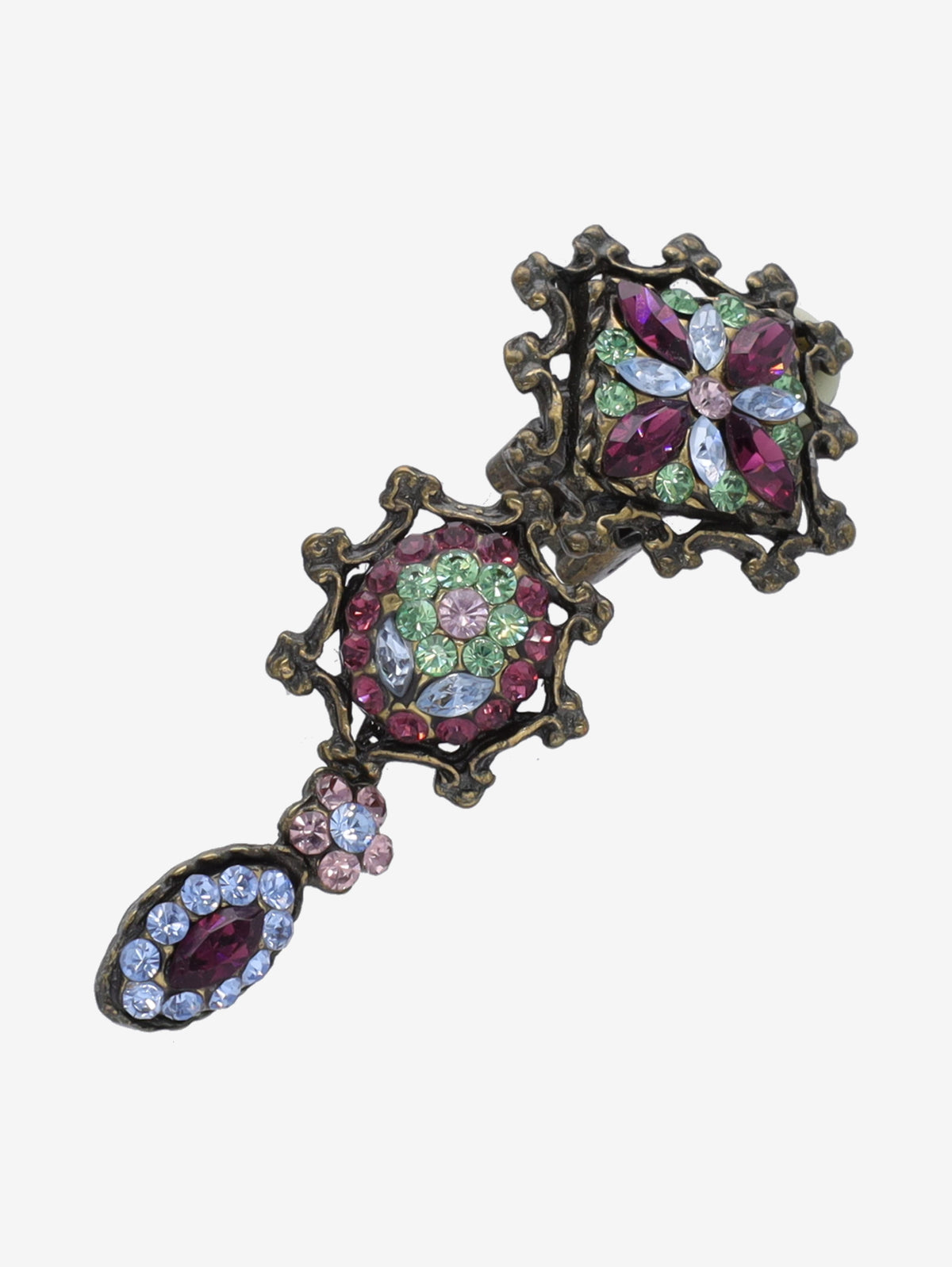 Vintage Pendant Clip-on Earrings WCV041224.148  Vintage 