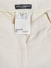 Y2K Dolce&Gabbana pants in cream-coloured wool W2203021  Dolce & Gabbana 