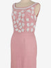Vintage 1960s Dress in Pink with Beaded Details AR103  Vintage 