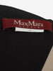 Max Mara 带羽毛的黑色连衣裙