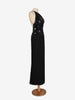 Mondrian Nightgown with Leather Inserts WCV041224.23  Mondrian 