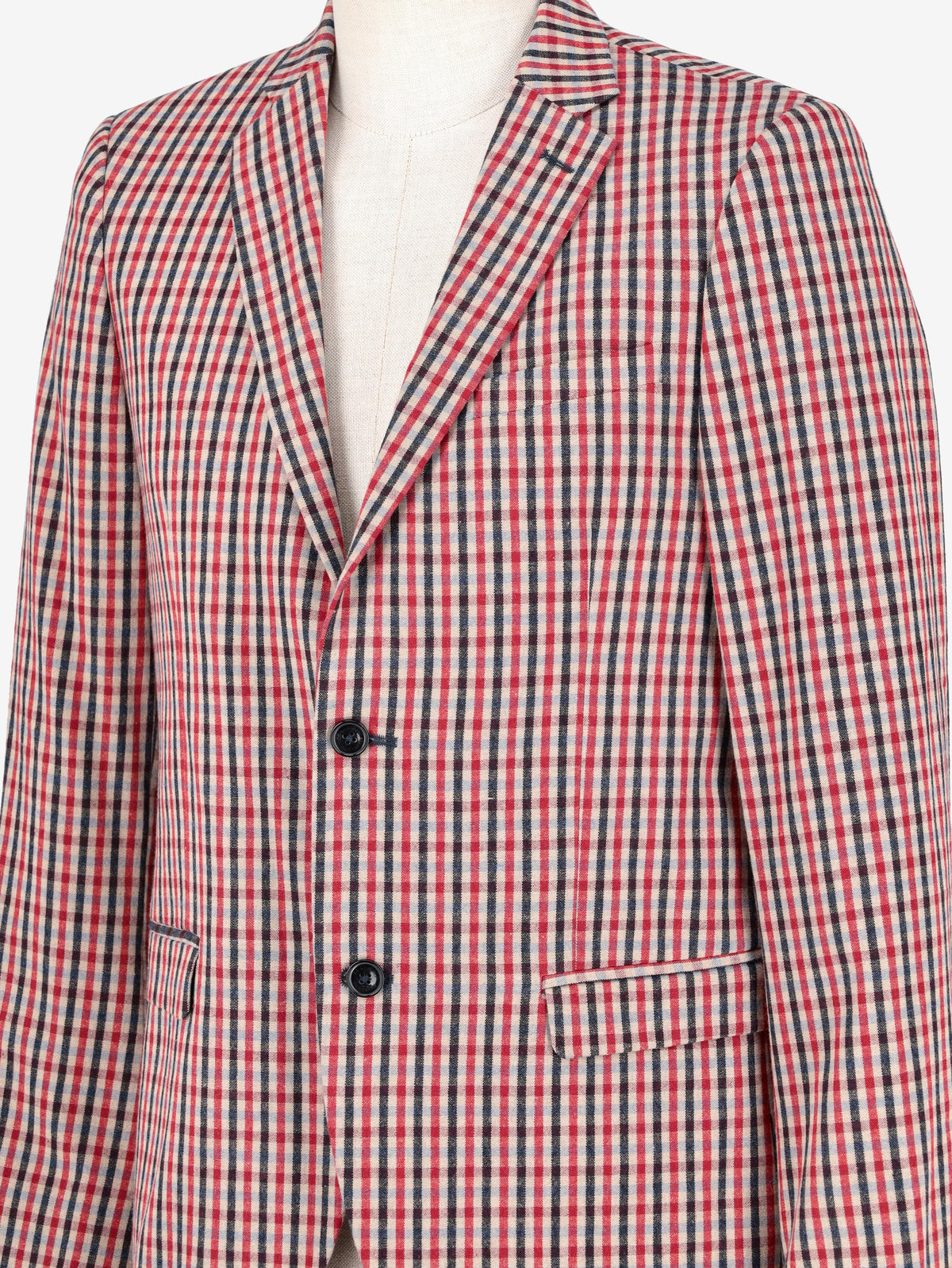 Massimo Rebecchi  Checked Jacket WCV250830.03  Massimo Rebecchi 