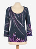 Just Cavalli Feather Print Shirt W24121253.5  Just Cavalli 