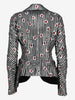 Structured Sequin Stripe Blazer with Ruby Cabochons - Archival Vivienne Westwood AR141  Vivienne Westwood 