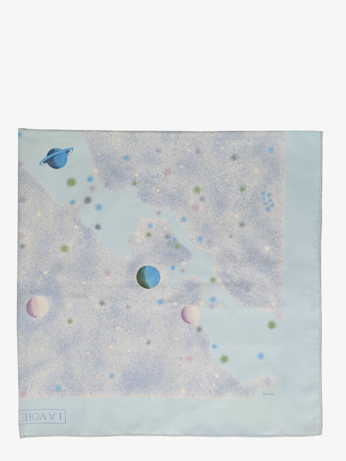 Foulard Hermès La Voi Lactée di Wlodzimierz Kamins