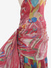 Lancetti Multicolor organza dress BR12523.14  Lancetti 
