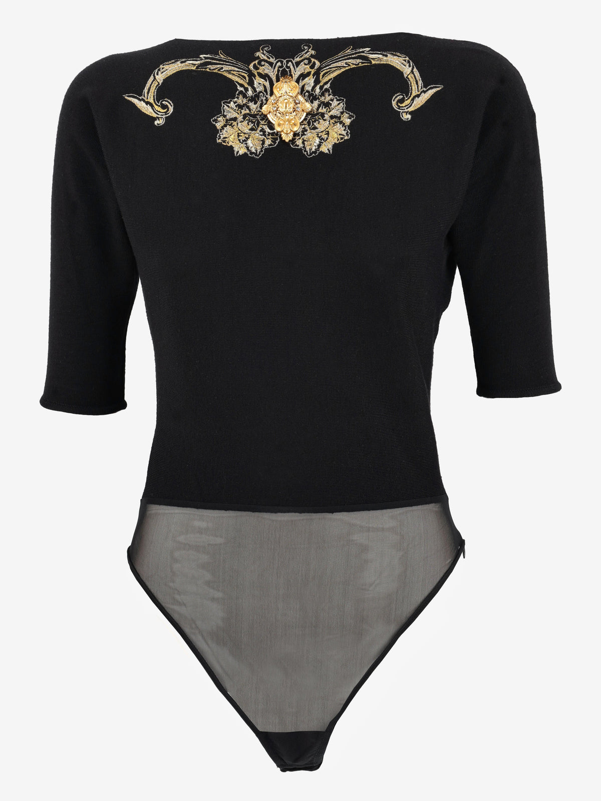 Gianfranco Ferrè Wool Bodysuit