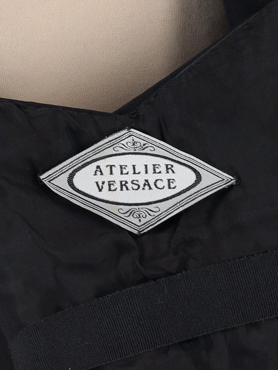 Atelier Versace Rhinestone-embroidered Dress W04032025_18  Gianni Versace 