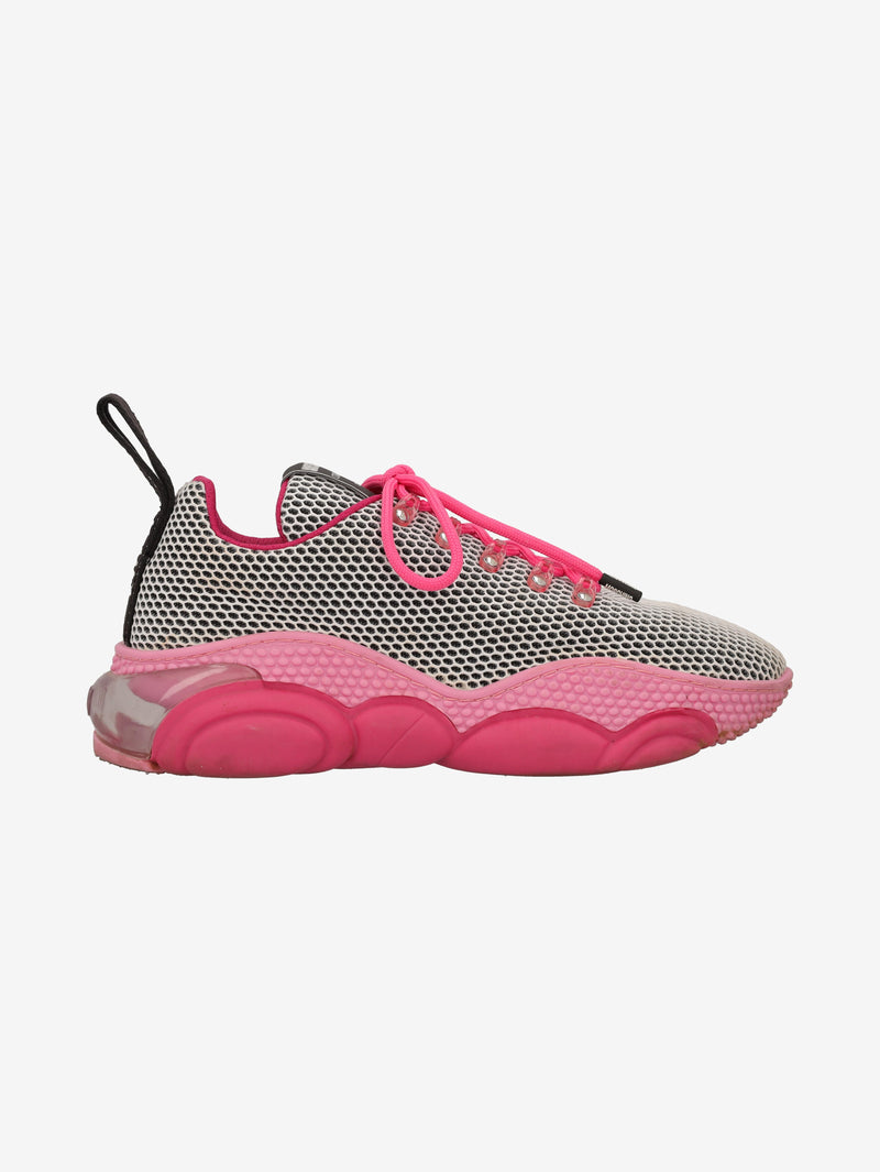 Moschino Fuchsia Teddy Sneakers WCV250874.03  Moschino 