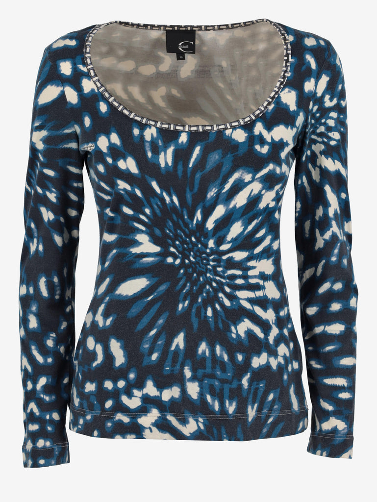 Just Cavalli Optical Print Shirt W24121253.9  Just Cavalli 