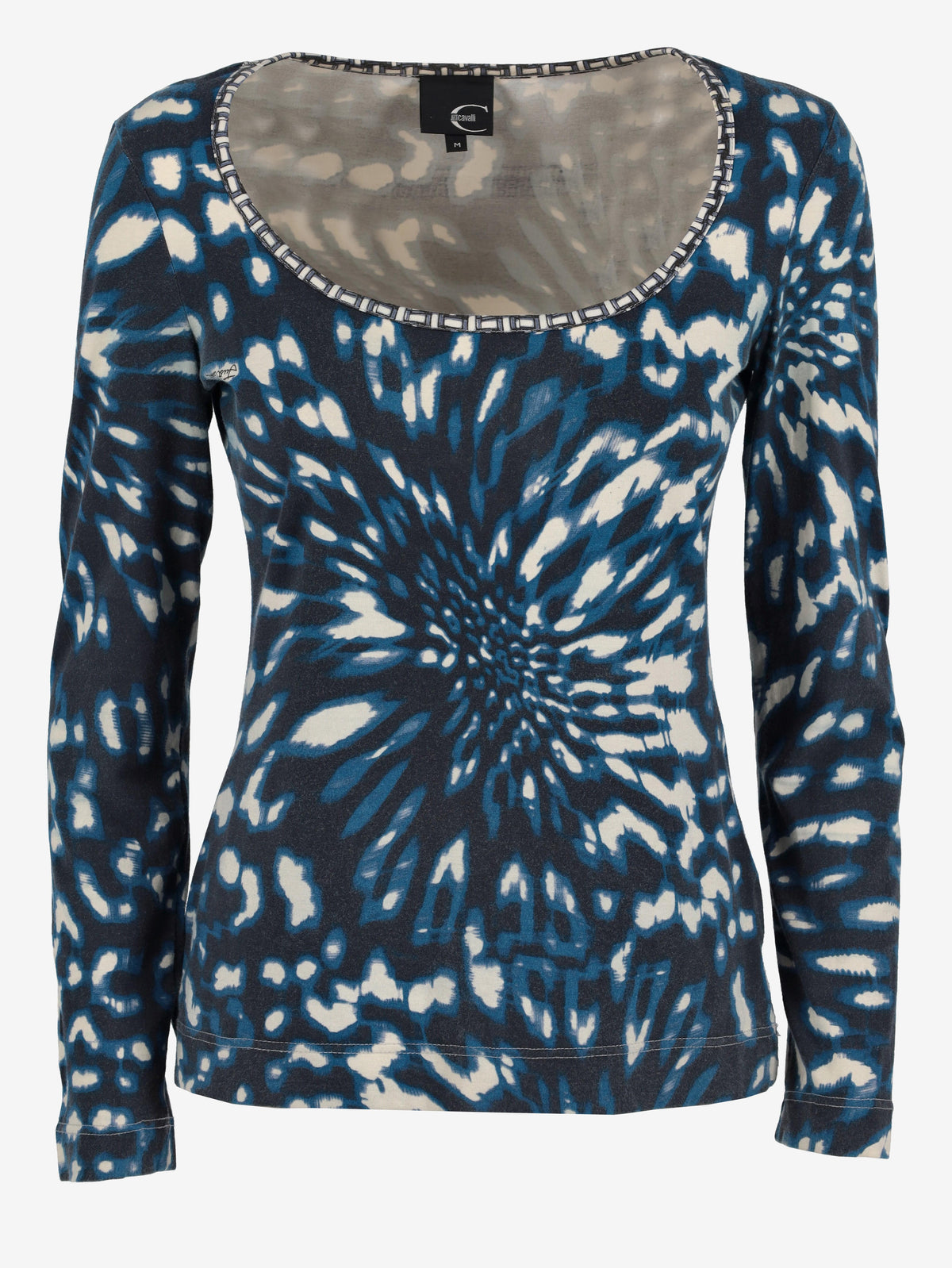 Just Cavalli Optical Print Shirt W24121253.9  Just Cavalli 