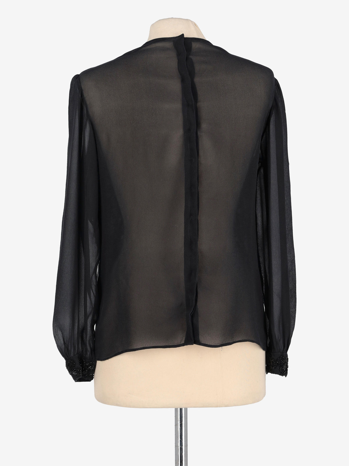 Vintage Semi-Sheer Blouse W261103.2  Vintage 