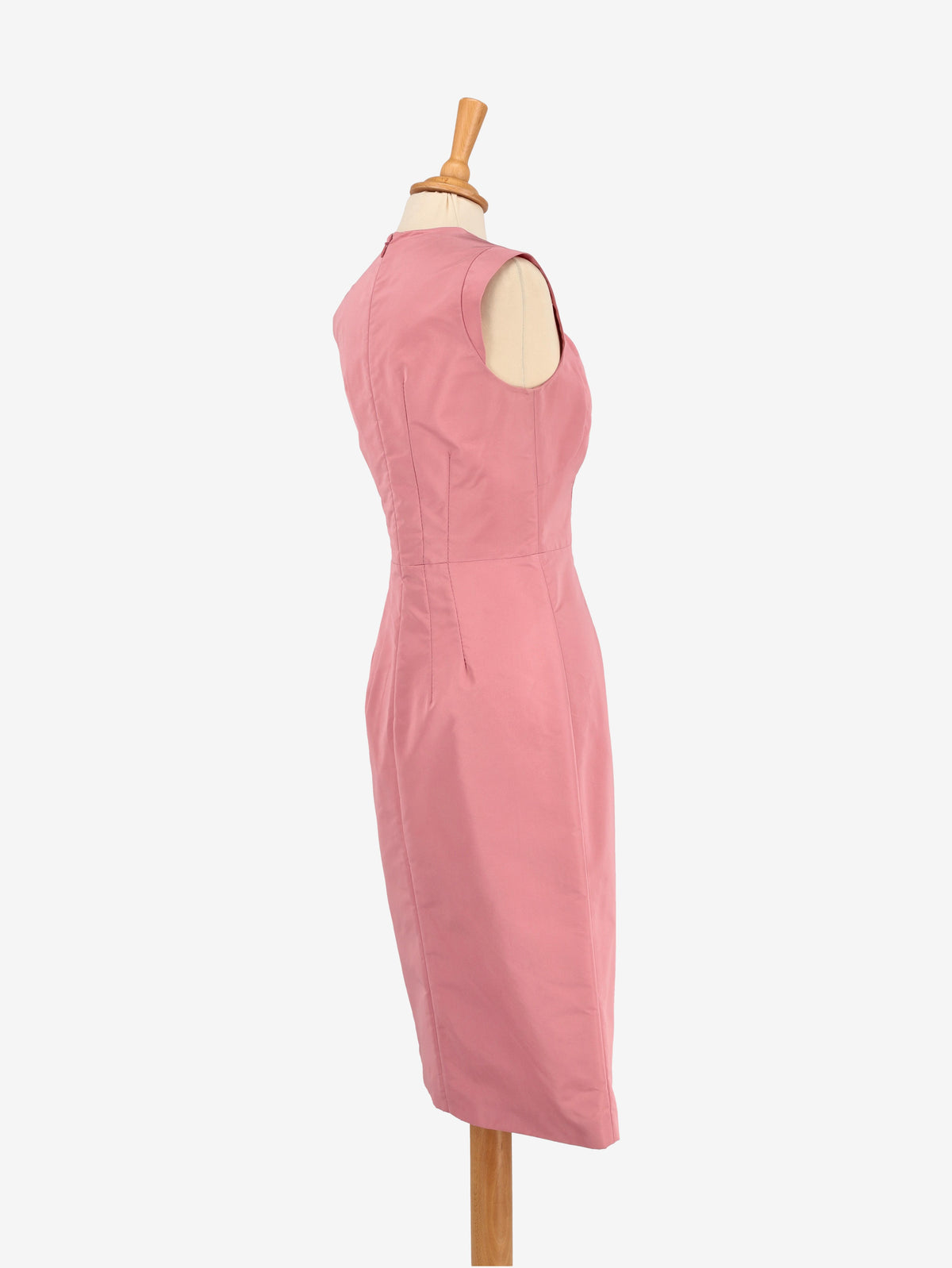 Prada Pink Silk Dress MR091024.6  Prada 
