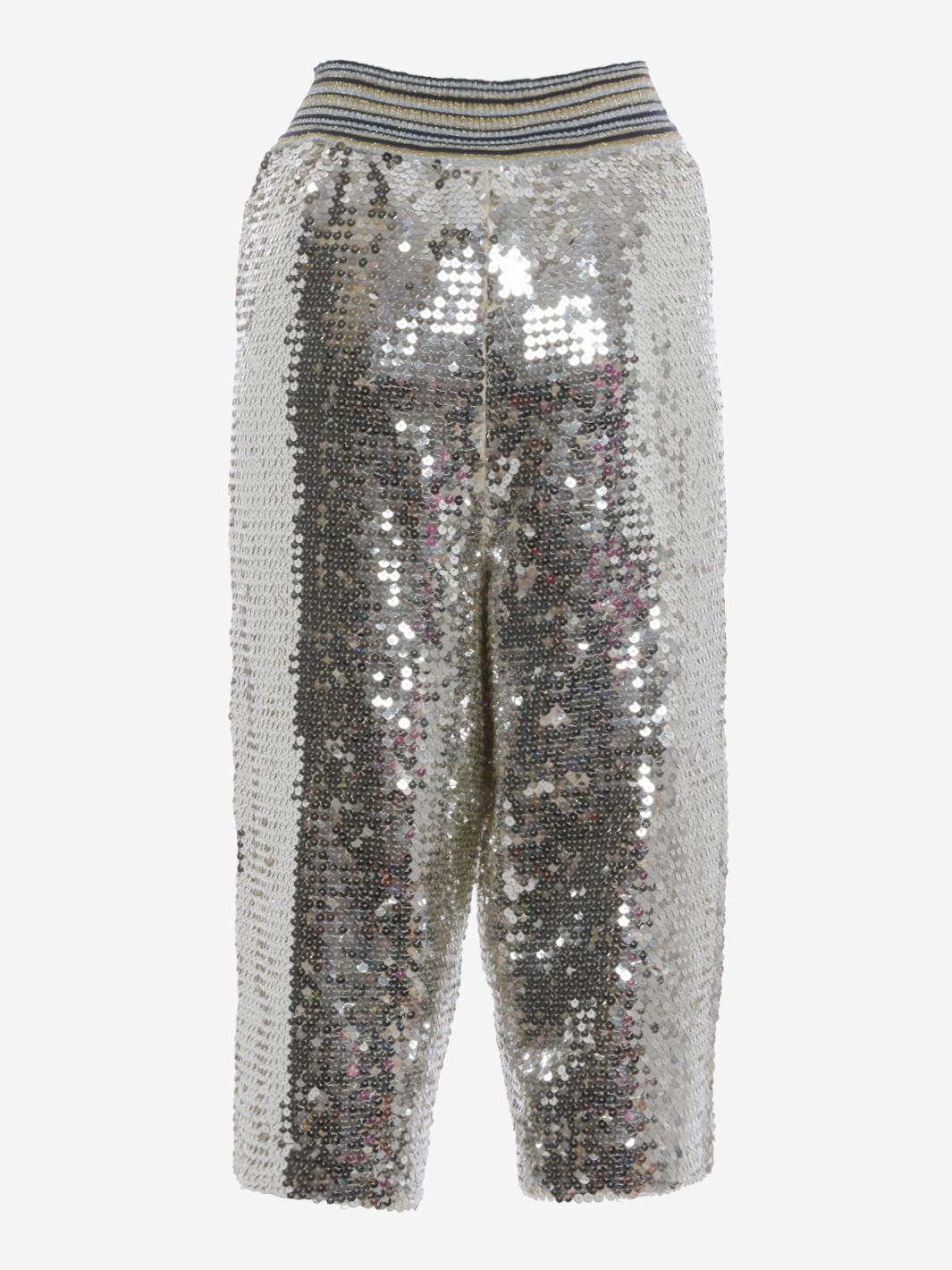Pantaloni capri con paillettes Gianfranco Ferré - anni '80
