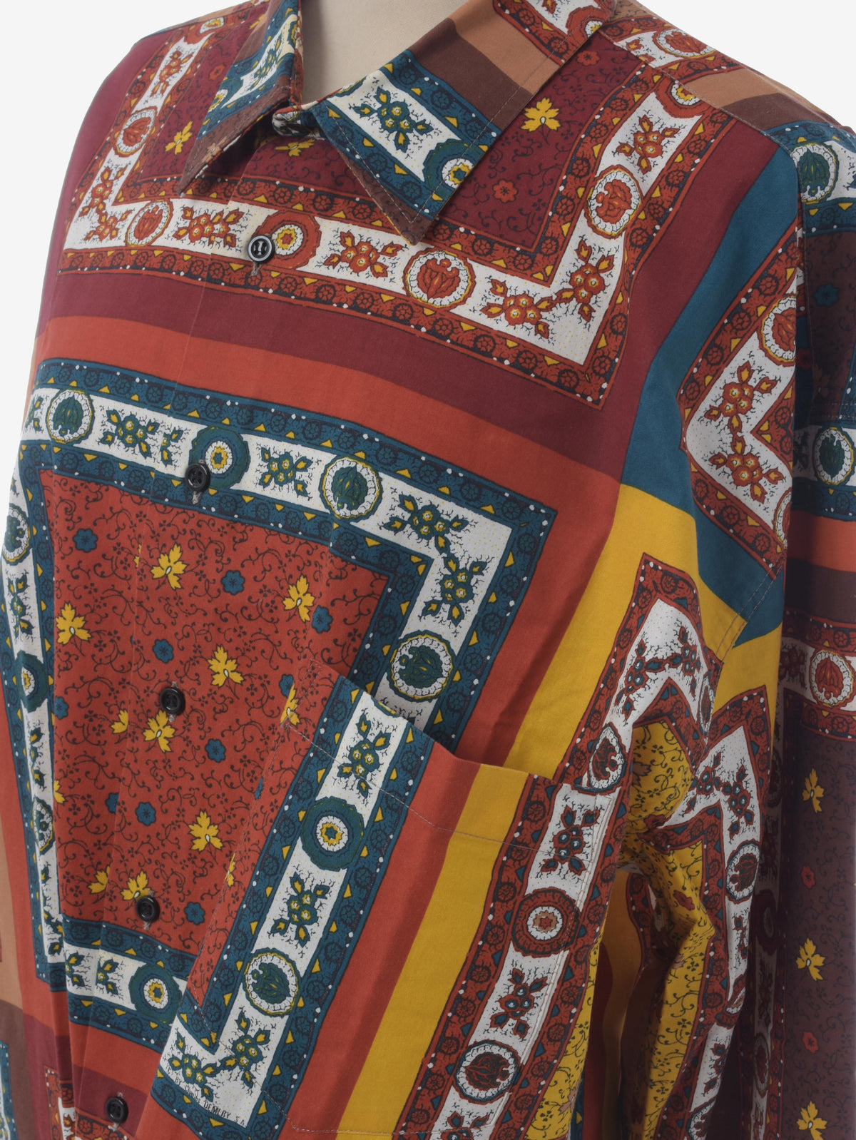 Souleiado Vintage Patterned Shirt WCV241010282  Souleiado 