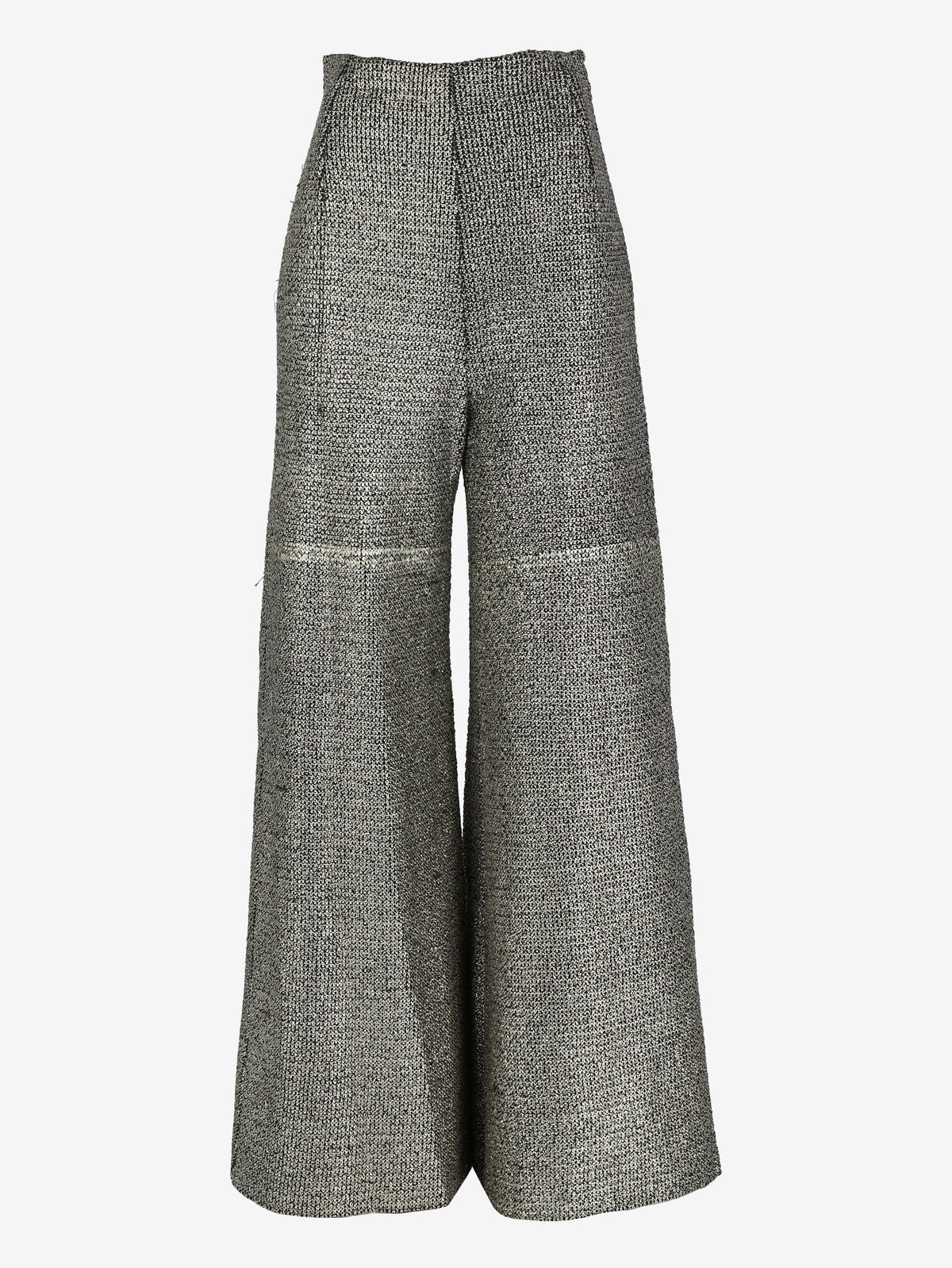 Gianfranco Ferré Silver Kntitted Trousers W2511.41  Gianfranco Ferré 