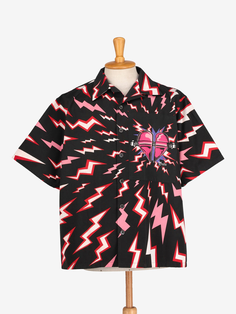 Prada Short-sleeved Shirt. MU250921.70  Prada 