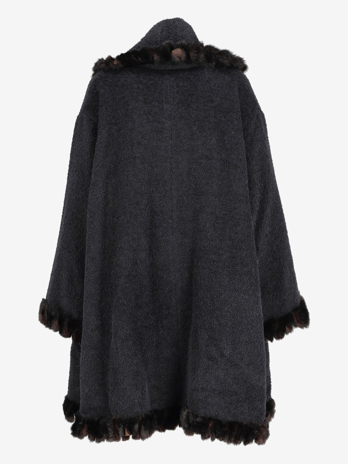 Fendi Black Fur Coat W2511.56  Fendi 