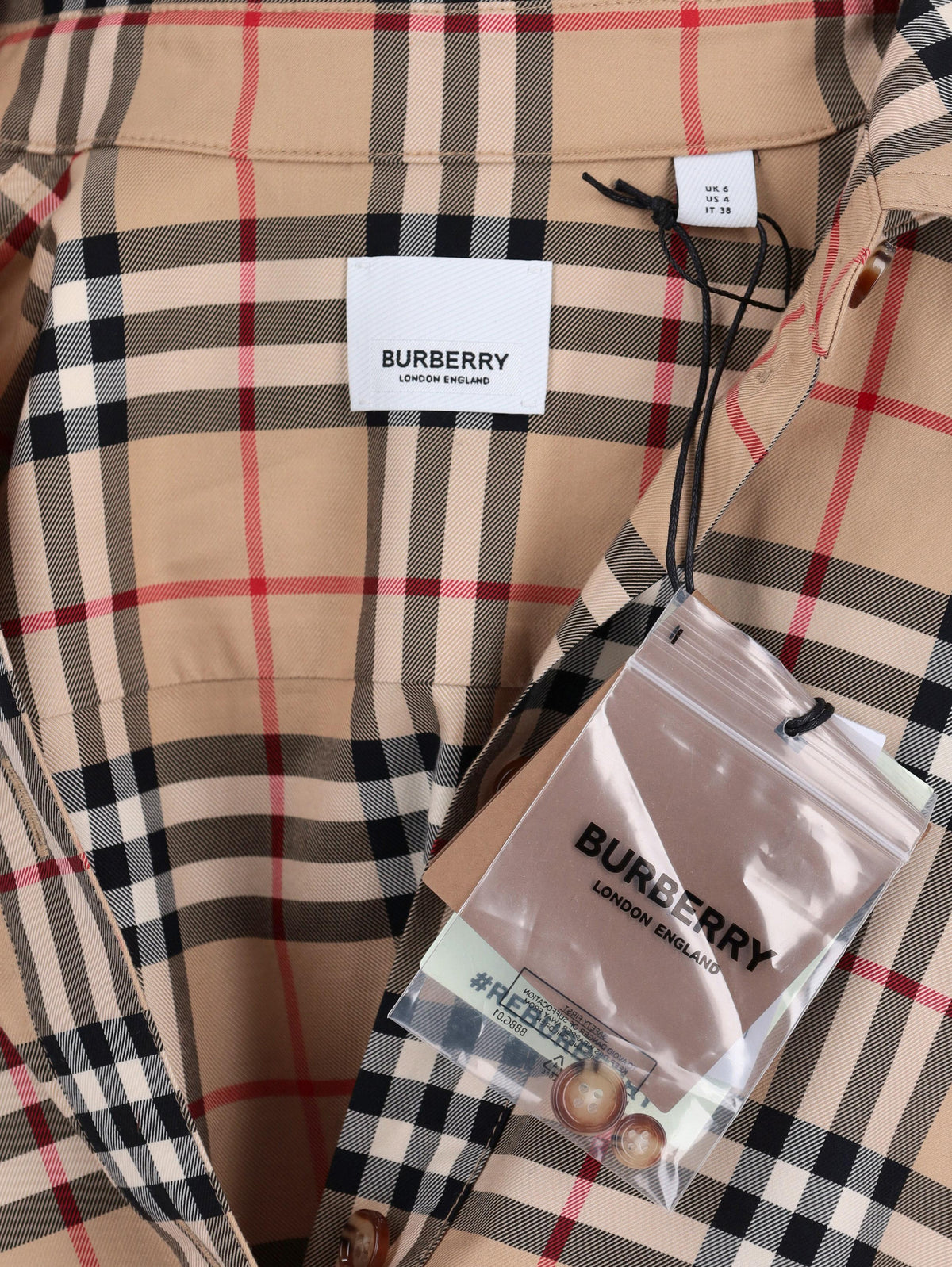 Burberry Patterned Shirt Dress W150126.6  Burberry 