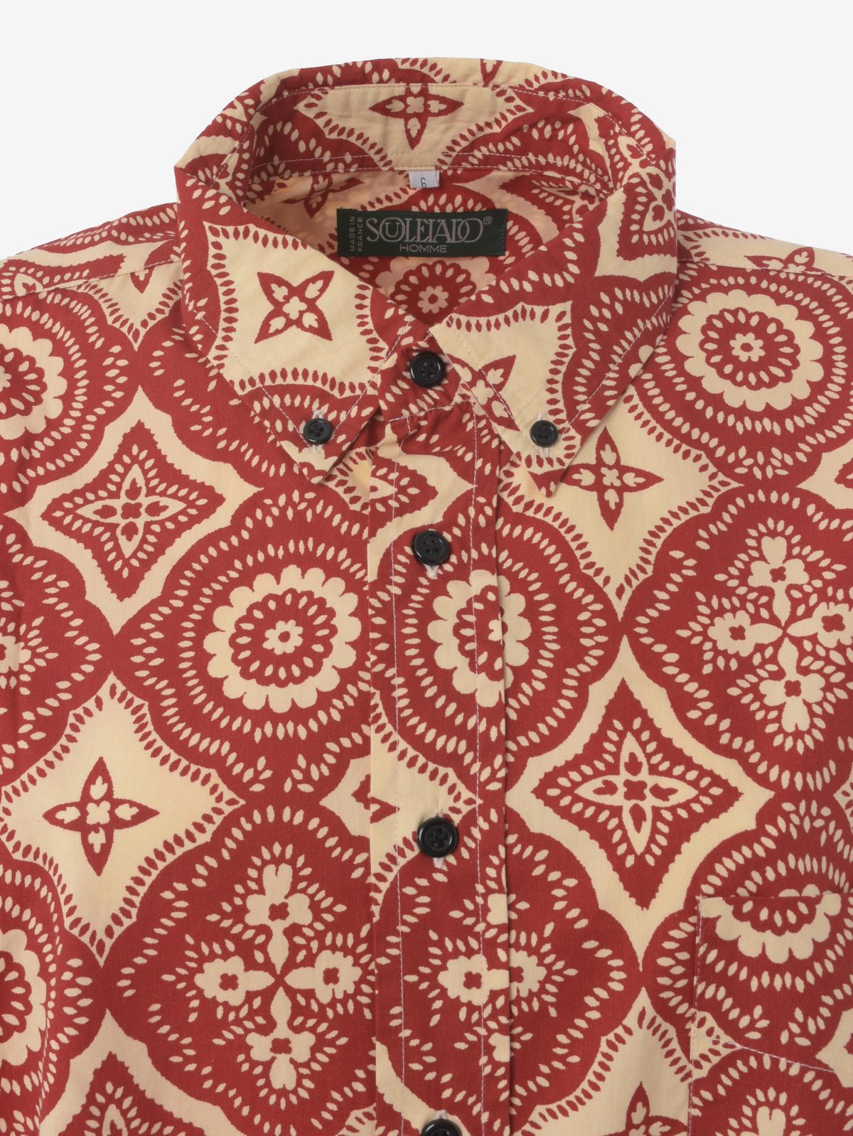 Souleiado Patterned Vintage Shirt WCV241010280  Soleiado 