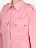 Gilles Dufour Pink Safari Jacket W2511.118.23  Gilles Dufour 