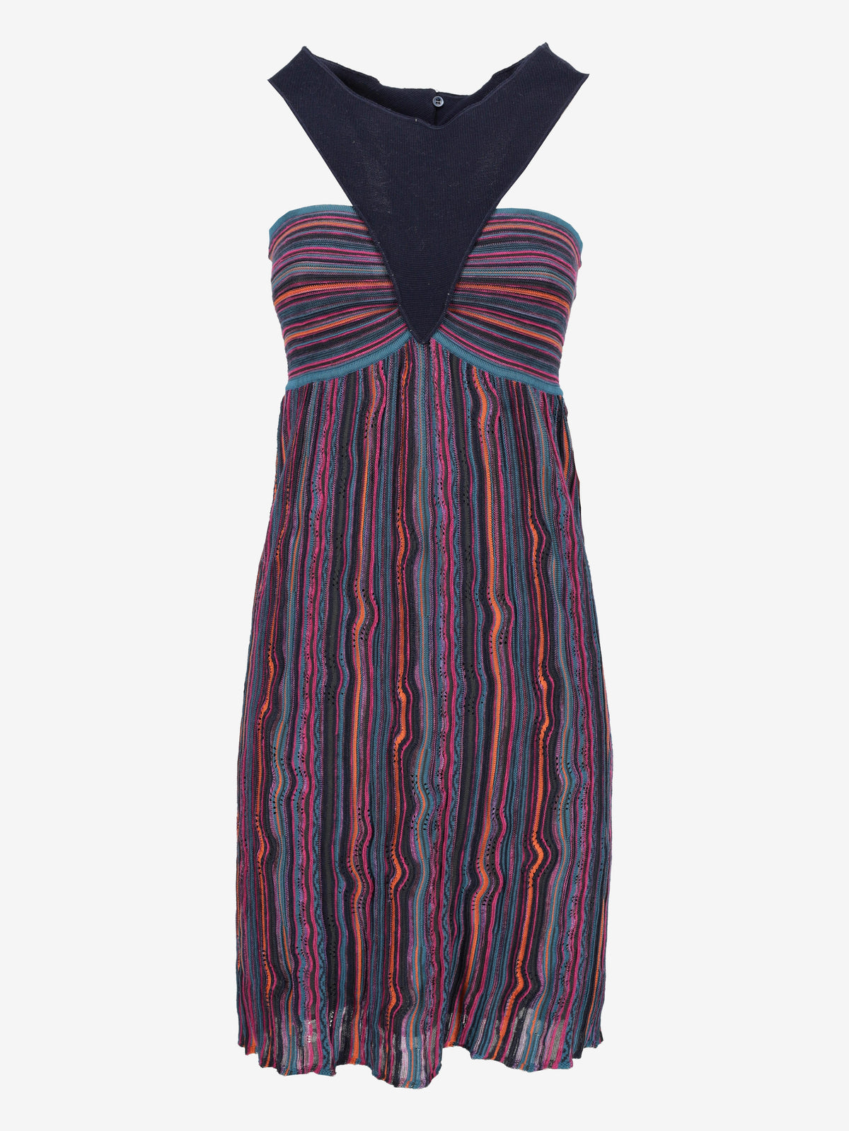M Missoni Halter Mini Dress CVB23.14.11  Missoni 