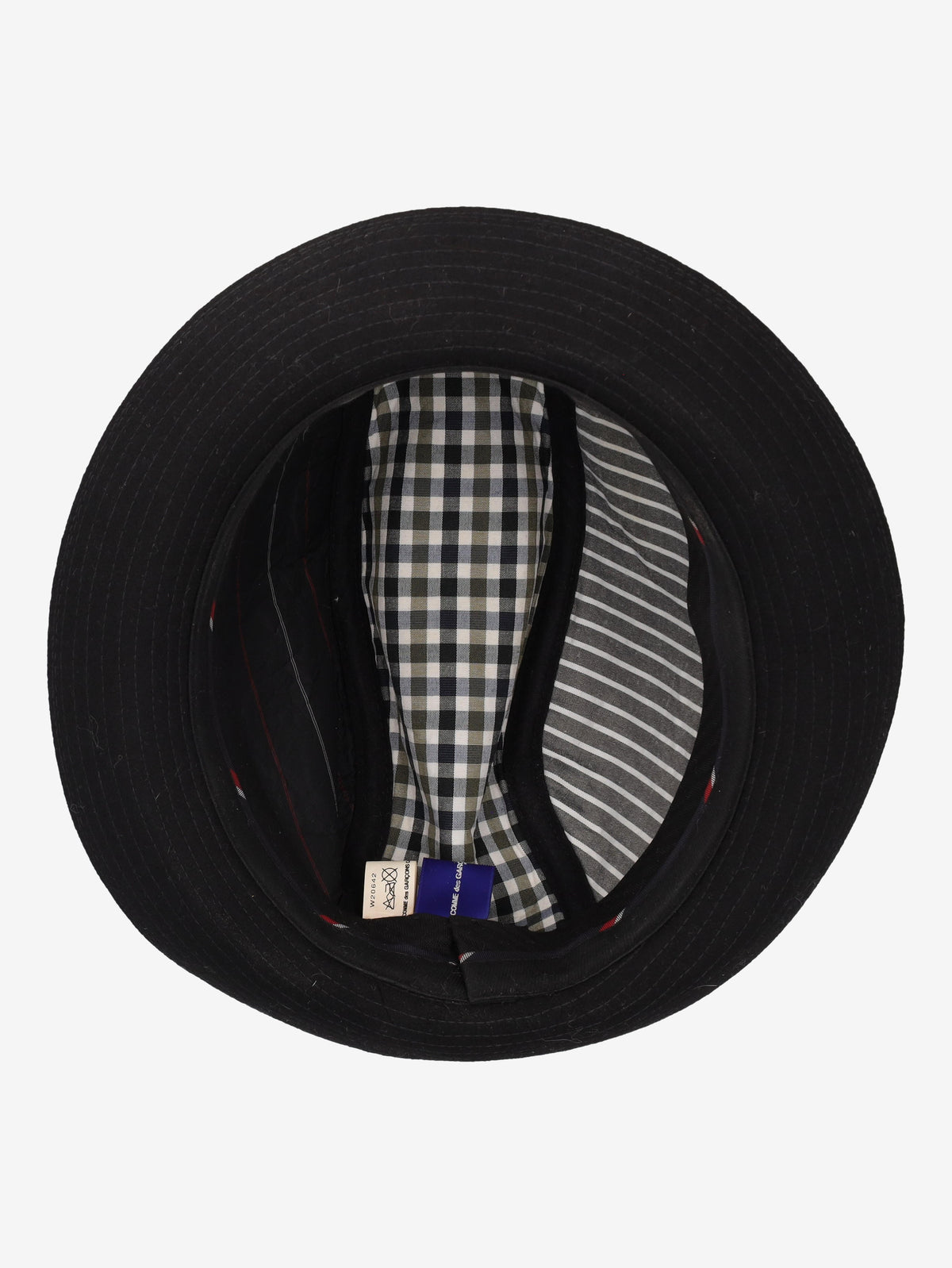 Comme des Garçons Black Wool Felt Hat 28426.4  Comme des Garçons 