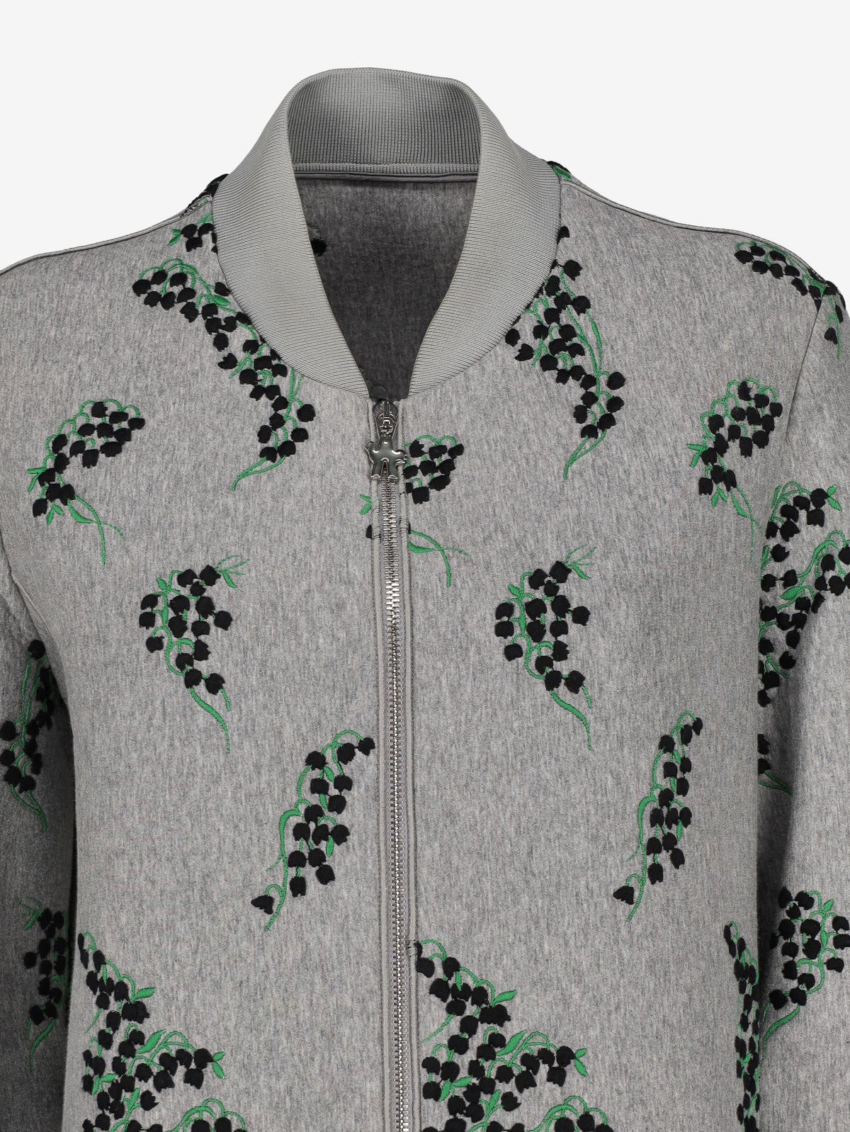 Moncler Floral Cotton Long Coat CVM26.22.24  Moncler 