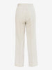 Aspesi Ivory Cotton Trousers